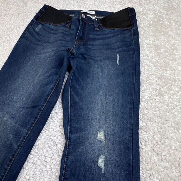 Kancan Annie Maternity Jeans Distressed 9/28 NEW - Picture 10 of 16
